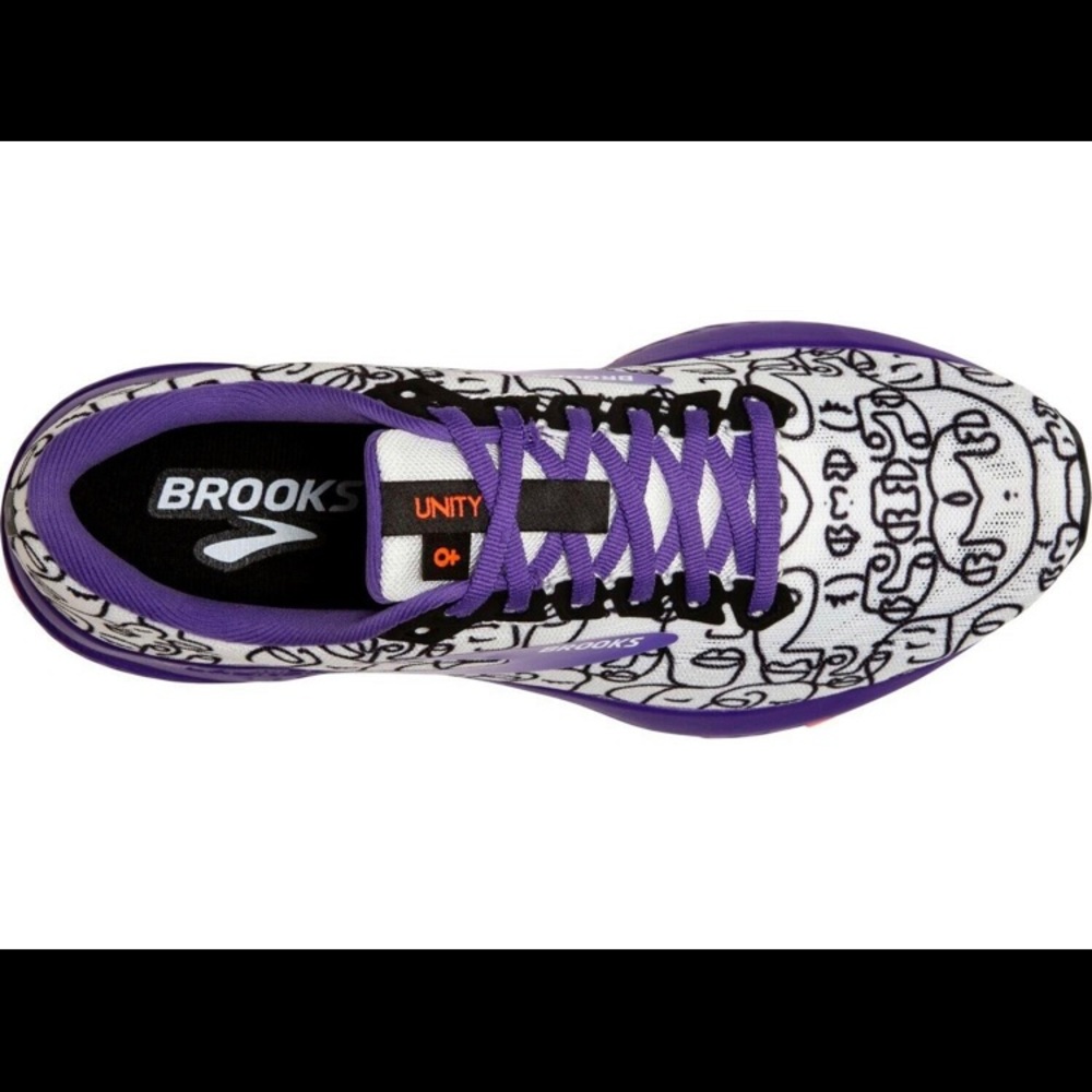 Brooks Empower Unity Purple Women’s Brooks Running Shoes Size 7.5 US #artteacher